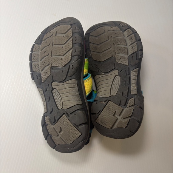 Keen Kids' Newport H2 Water Sandals Size 13 1018441 Tie Dye Rainbow Bungee Strap - Picture 6 of 15